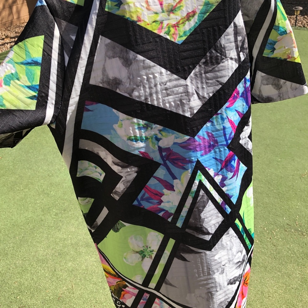 ASOS Floral Multicolor Shift Dress EUC *Sold Out* - Picture 8 of 8